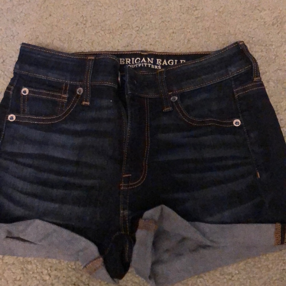 High waisted shorts